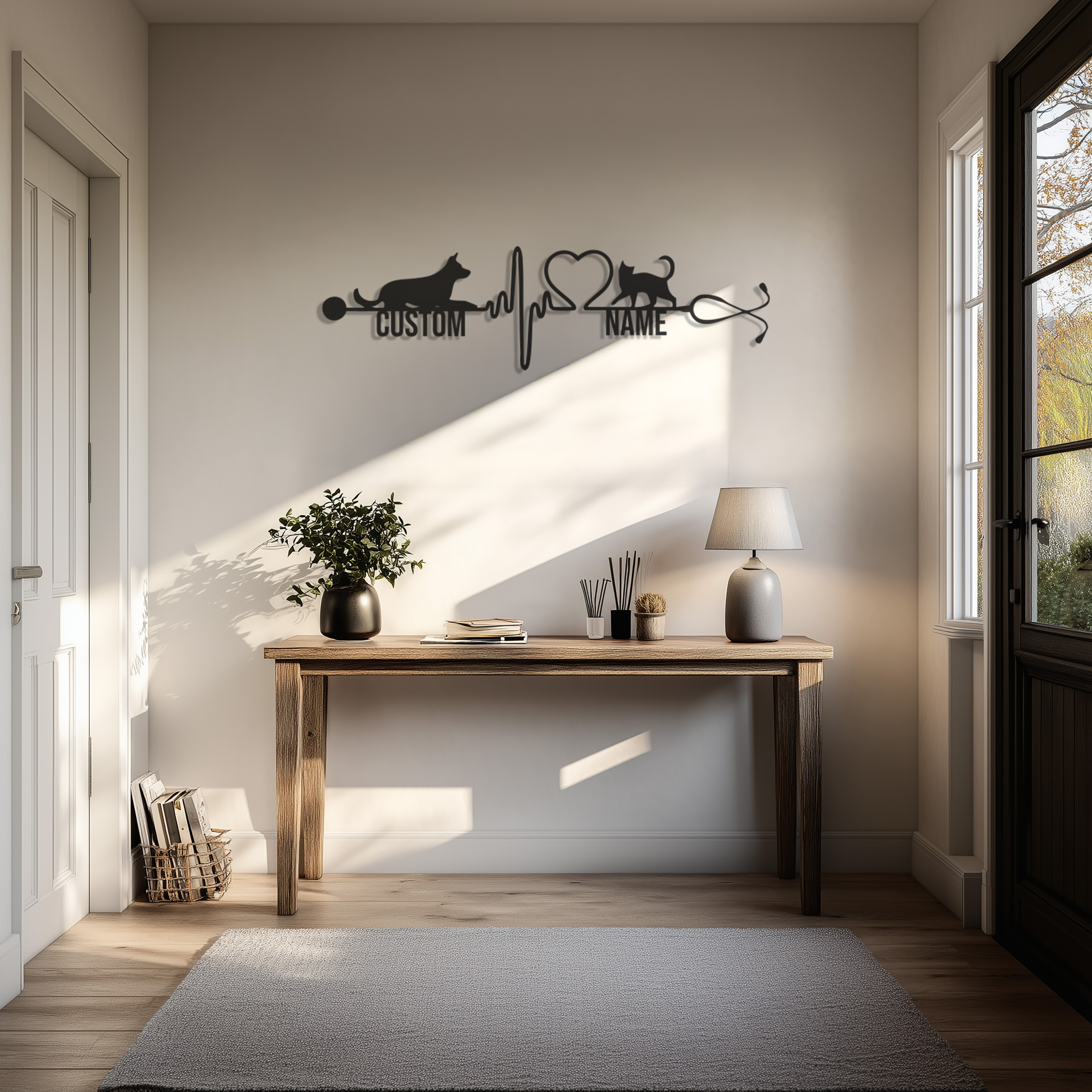 Abstract Metal Wall Art